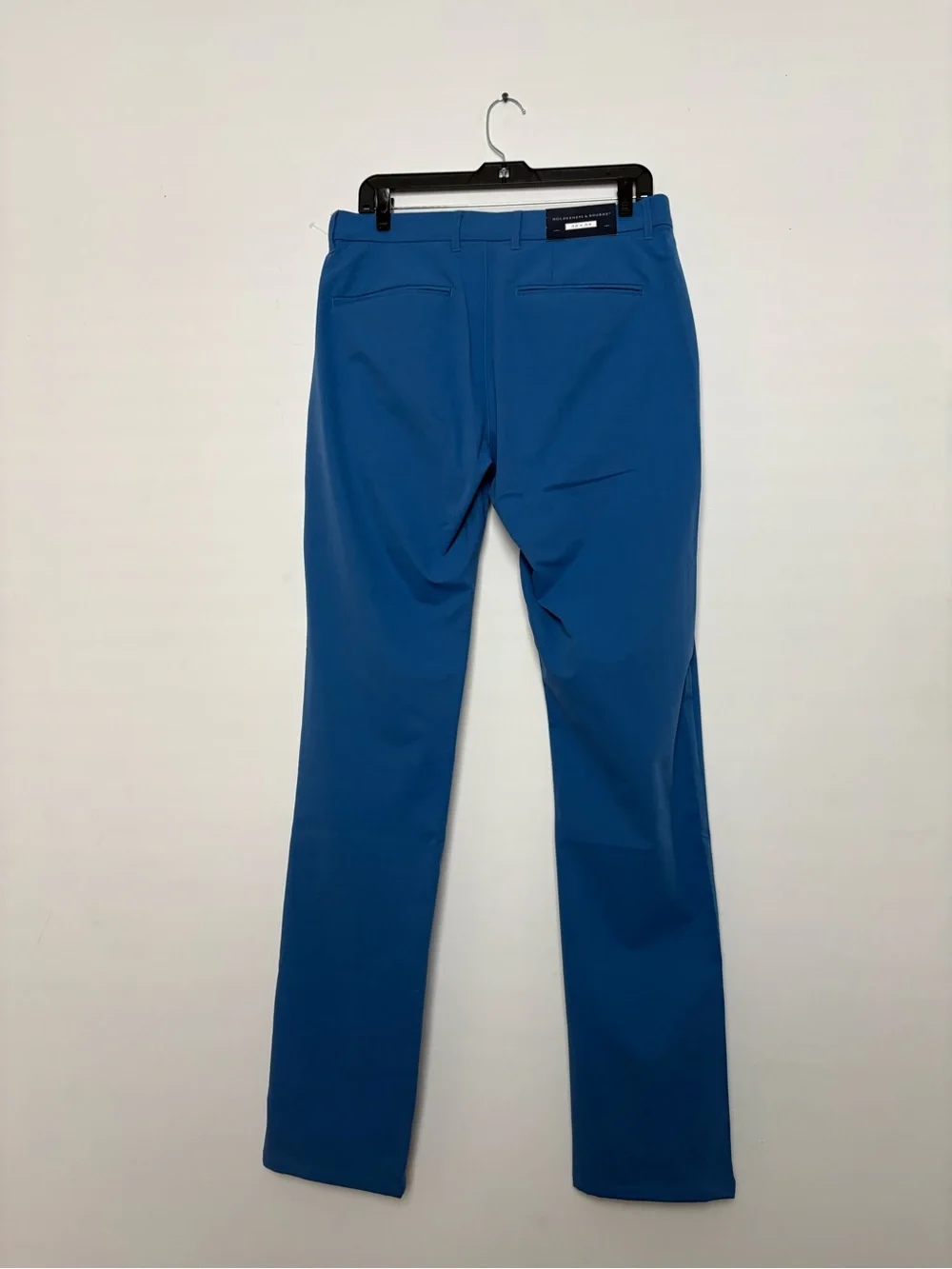 Holderness & Bourne Men's 32x34 The Garvey Tech Performance Pants Blue Stretchy
